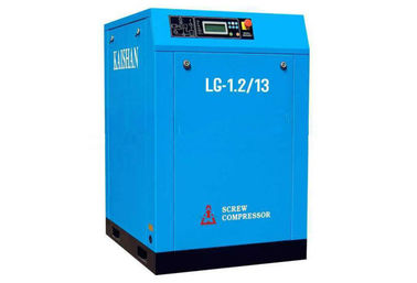 Kompresor udara sekrup industri tugas berat dengan getaran rendah 1.2³ 13 bar 11kw
