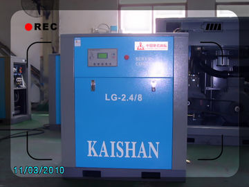 Efisiensi tinggi pendingin udara yang digerakkan oleh kompresor udara sekrup 2.4³ 8 bar 15kw