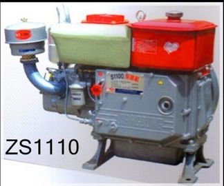 Efisiensi mesin diesel empat langkah silinder tunggal berpendingin air CE ISO GS DAN Dll