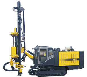 Multi-fungsi mesin rig pengeboran crawler terintegrasi, 36m Kedalaman 135-190mm Diameter