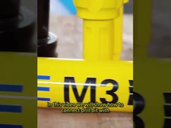 Tekanan Tinggi 150mm 200mm Bit Pengeboran Lubang Ledakan DTH Hammer Button Bits untuk Rig Pengeboran Inti