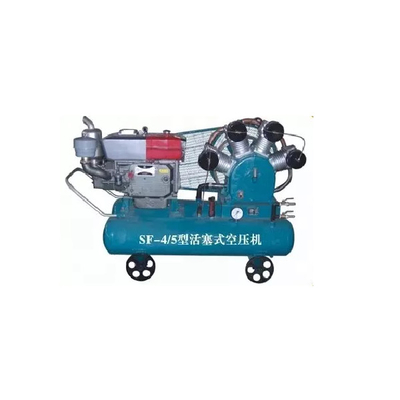 4 Silinder Pertambangan Kompresor Udara Mesin Diesel Piston Reciprocating Type Double Tank