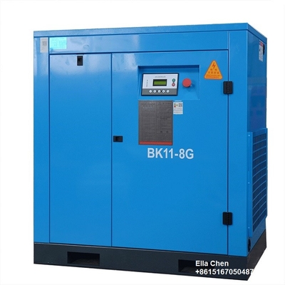 11KW 8bar Kaishan BK11-8G Direct Driven Electric Stasioner Screw Kompresor gas udara