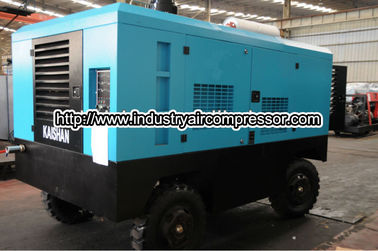 220V - 380V portabel jenis sekrup kompresor udara bertenaga diesel 33/35 33m3 / min 3.5MPa