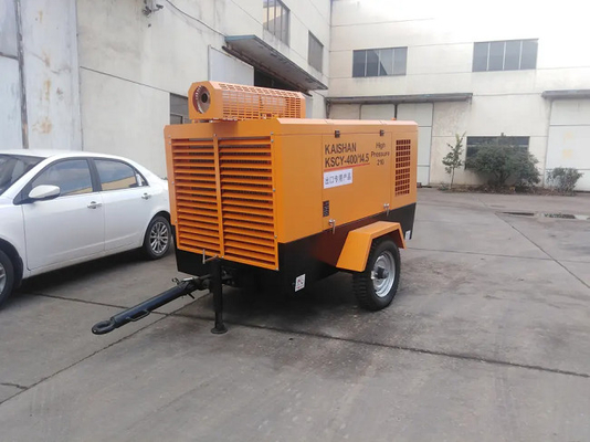 KSCY-650/20-700/17 18m3/Min 650CFM 20bar 17bar Sekrup Gas Putar Portabel Kompresor Udara Sekrup Kompresor Udara
